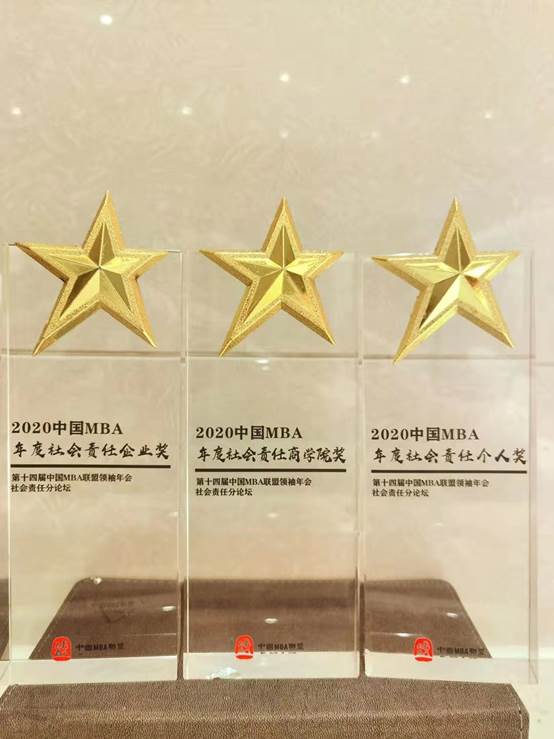 必赢71886网址登录MBA应邀出席第十四届中国MBA联盟领袖年会暨必赢71886网址登录高峰论坛并获奖